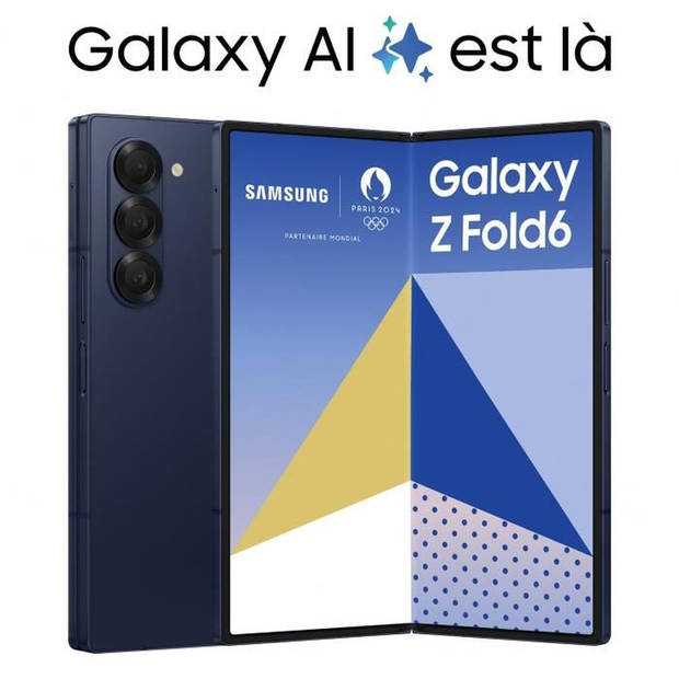 SAMSUNG Galaxy Z Fold6 Smartphone Middernachtblauw 512 GB