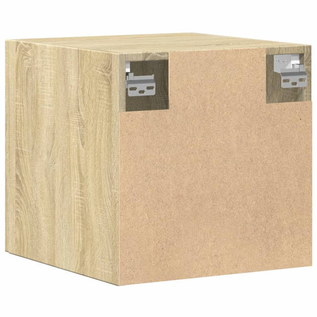 vidaXL Wandkast 40x42,5x40 cm bewerkt hout sonoma eikenkleurig