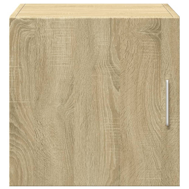 vidaXL Wandkast 40x42,5x40 cm bewerkt hout sonoma eikenkleurig