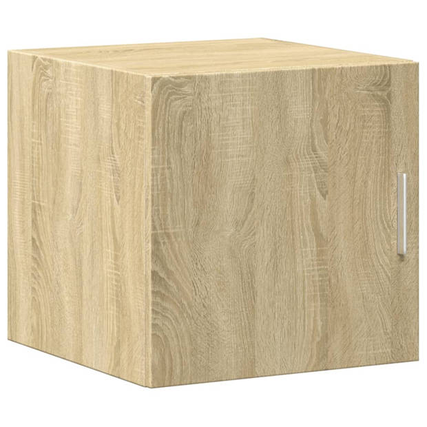 vidaXL Wandkast 40x42,5x40 cm bewerkt hout sonoma eikenkleurig