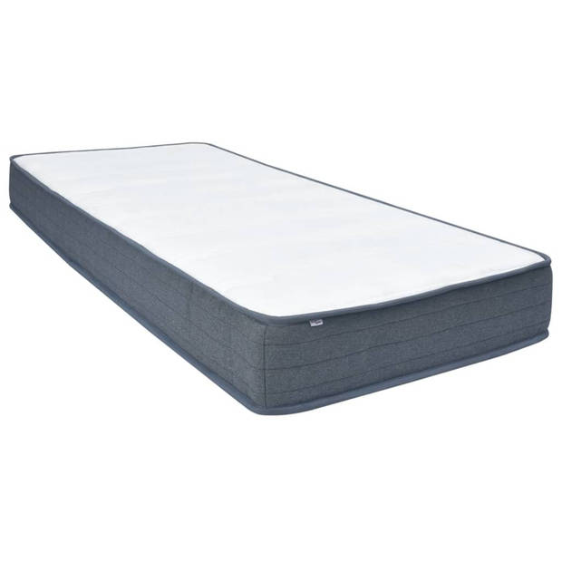 vidaXL Boxspringmatras 160x80x20 cm stof