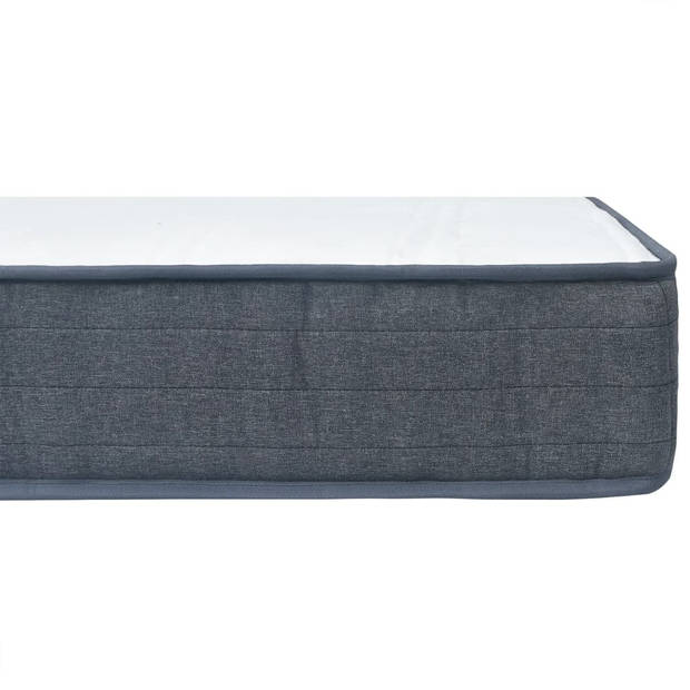 vidaXL Boxspringmatras 160x80x20 cm stof