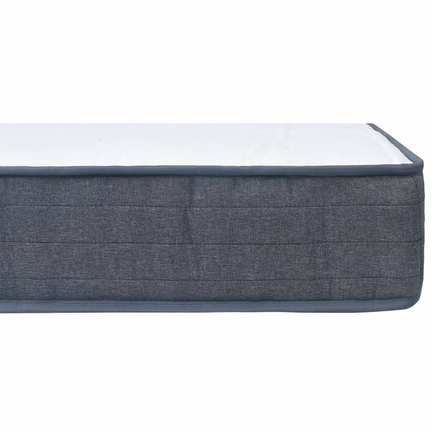 vidaXL Boxspringmatras 190x90x20 cm stof