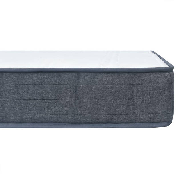 vidaXL Boxspringmatras 190x140x20 cm stof