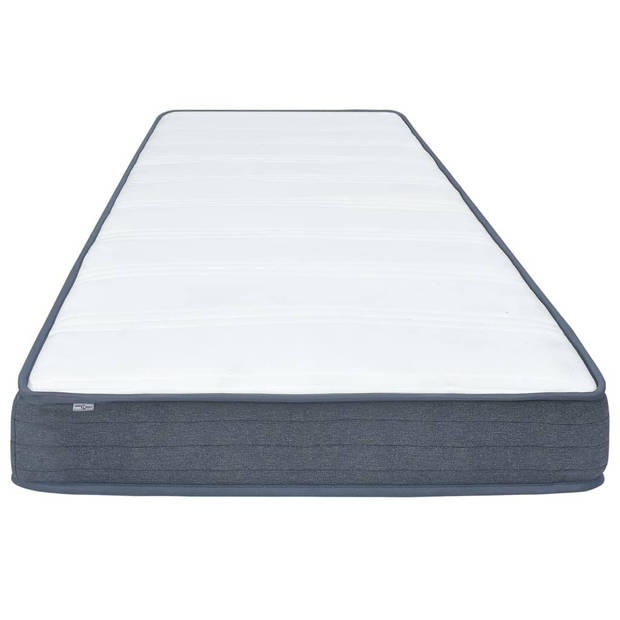 vidaXL Boxspringmatras 190x140x20 cm stof