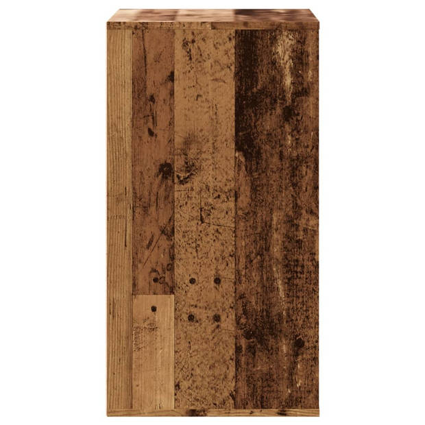 vidaXL Ladekast 60x41x76 cm bewerkt hout oud houtkleurig