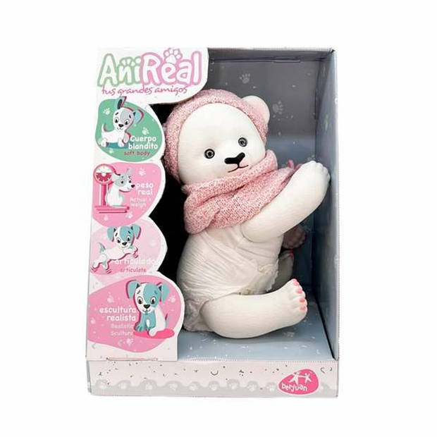 Knuffel Berjuan Anireal IJsbeer 35 cm