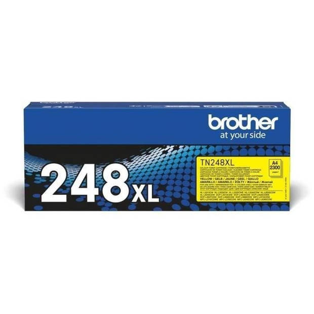 Toner met gele inkt TN248XLY - BROTHER - Hoge capaciteit - 2300 pagina's