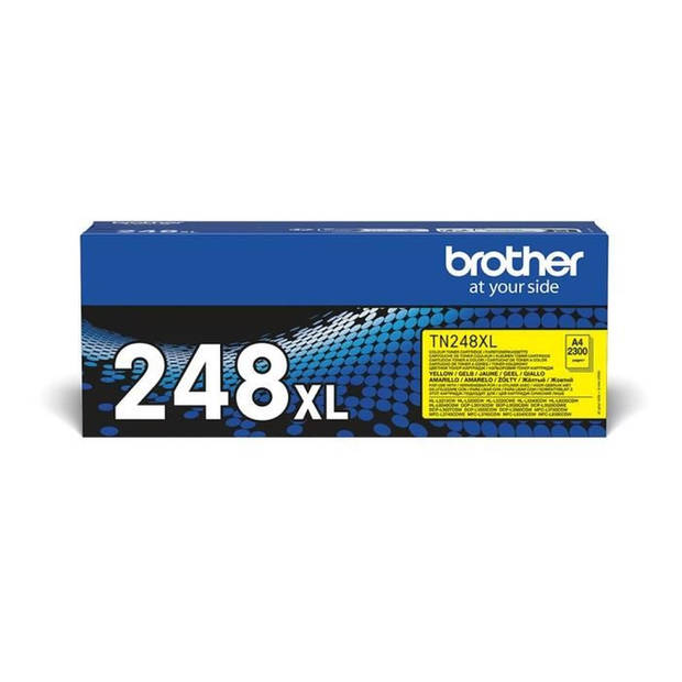 Toner met gele inkt TN248XLY - BROTHER - Hoge capaciteit - 2300 pagina's