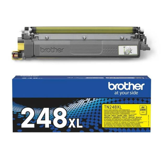 Toner met gele inkt TN248XLY - BROTHER - Hoge capaciteit - 2300 pagina's