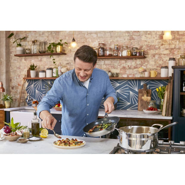 Tefal - Jamie Oliver 2-delige pannenset - 24/28cm