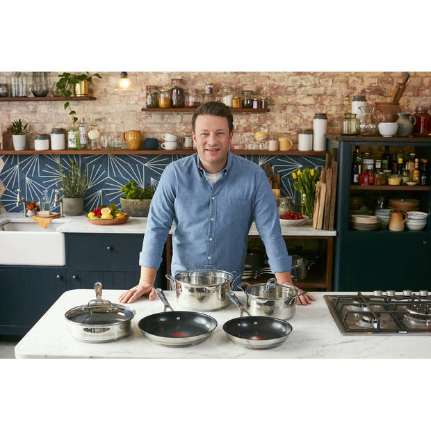 Tefal - Jamie Oliver 2-delige pannenset - 24/28cm