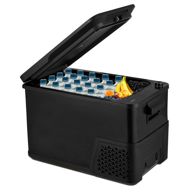 MOA Compressor Koelbox Elektrisch 12V en 230 volt - Coolbox - 38L - voor auto en camping - Vriezen tot -18°C - Frigobox