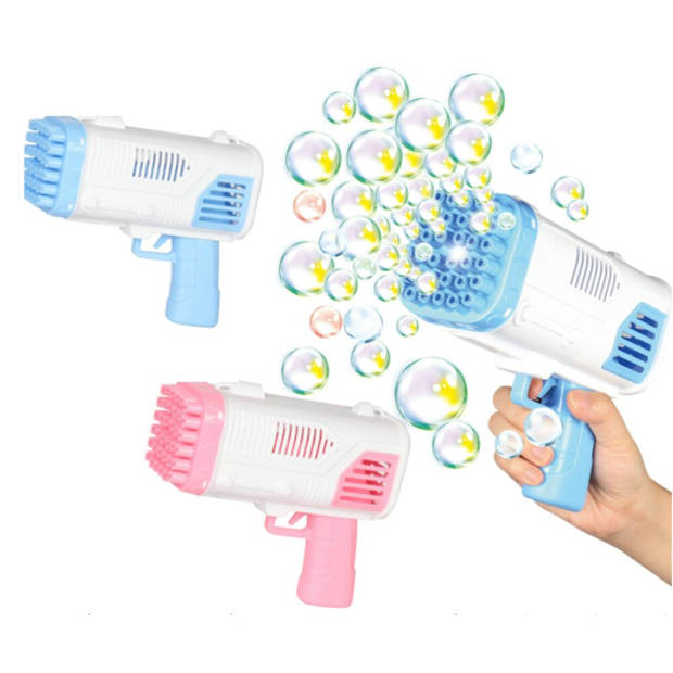 Bubblez Bellenblaas Pistool - Bellenblaasmachine voor Kinderen - Bellenblazer met 36 Gaten