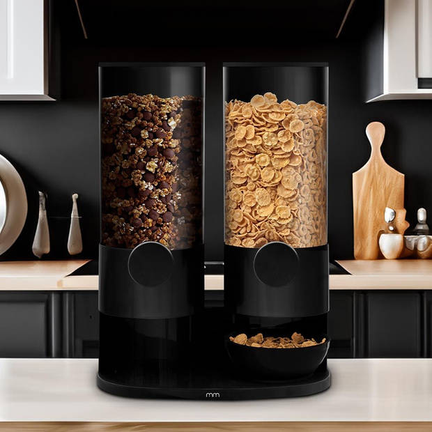 Design Cornflakes dispenser - Cereal Dispenser Zwart