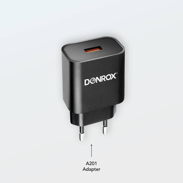 Donrox C542 Premium - Combinatie Compressor Bandenpomp en Luchtpomp + Inclusief Oplader & Extra Batterij
