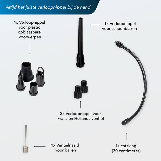 Donrox C542 Combinatie Compressor Bandenpomp en Luchtpomp + Inclusief Oplader