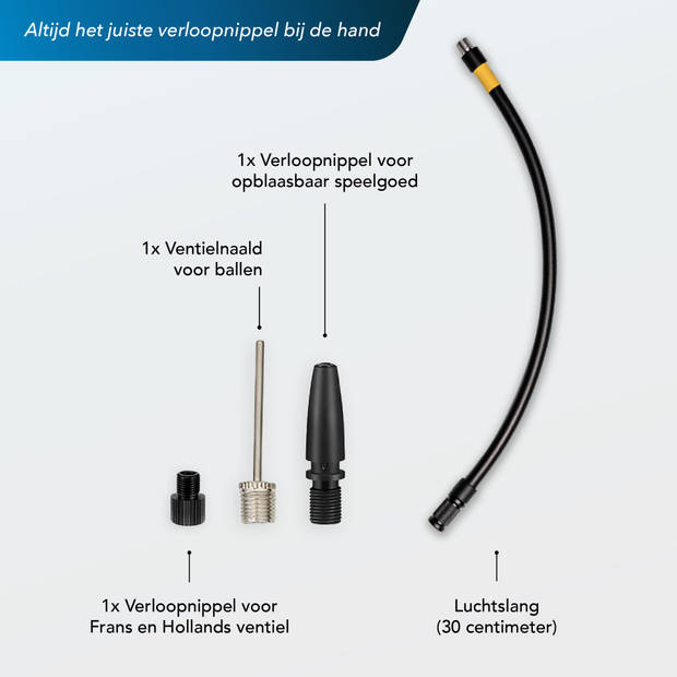 Donrox Ride A922 - Draagbare compressor auto bandenpomp + Inclusief 12V kabel (6m)