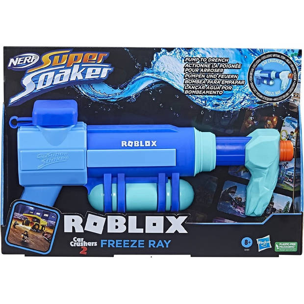 NERF Super Soaker Roblox Car Crusher 2: Freeze Ray Waterpistool