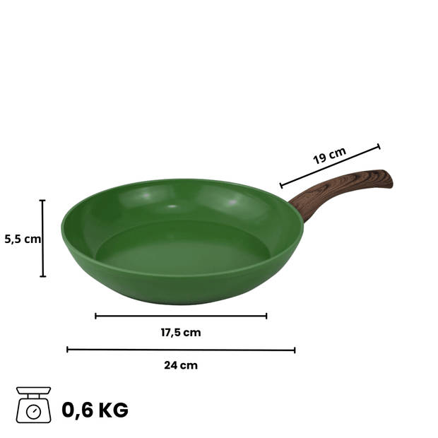 By C&P - Go Green Koekenpan 24 cm