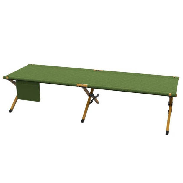 Veldbed - Kampeerbed - Logeerbed - Vouwbed - Stretcher - 196 cm x 64 cm x 45 cm