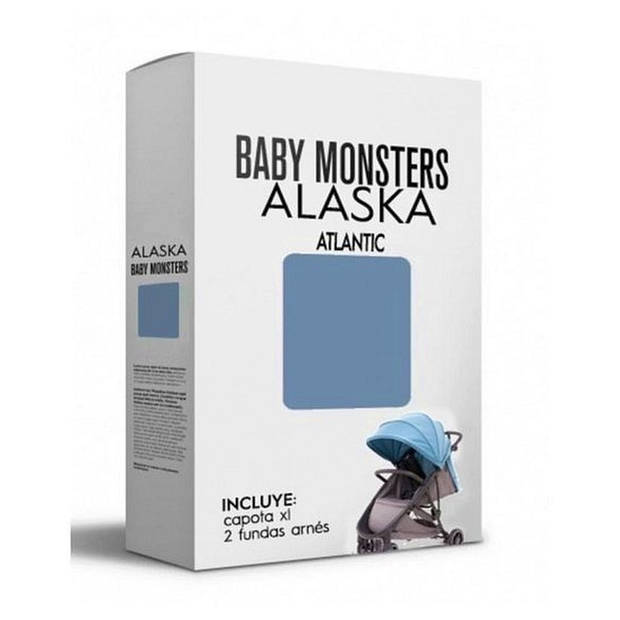 Baby Monsters Zonnekap Kinderwagen Alaska Color Pack - Blauw