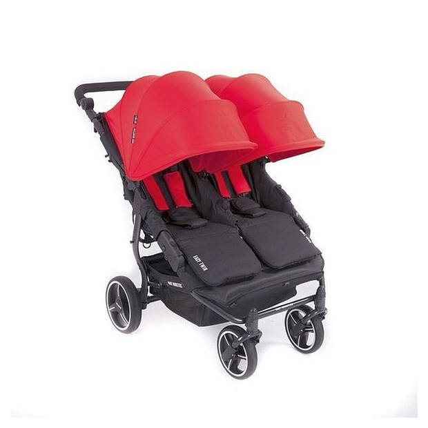 Baby Monsters Zonnekap Kinderwagen Easy Twin Color Pack Rood