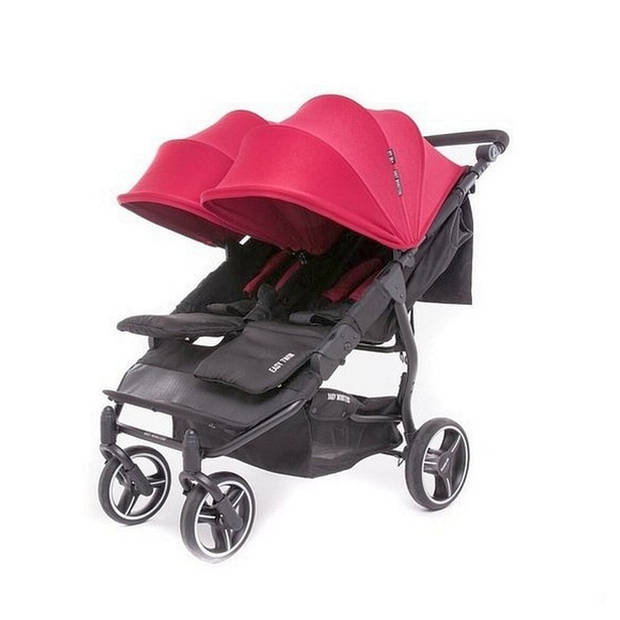 Baby Monsters Zonnekap Kinderwagen Easy Twin Color Pack - Bordeaux