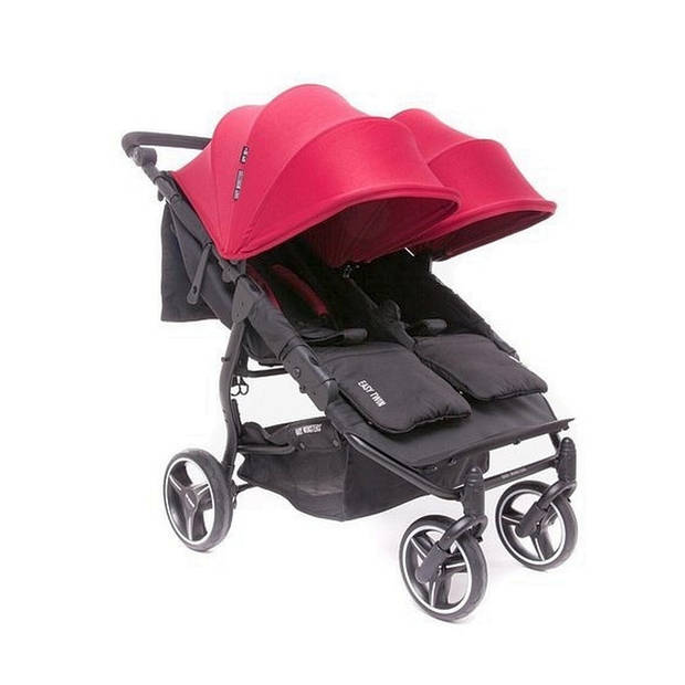 Baby Monsters Zonnekap Kinderwagen Easy Twin Color Pack - Bordeaux