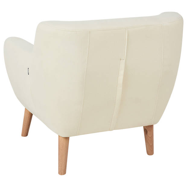 Beliani MOTALA - Fauteuil-Beige-Polyester