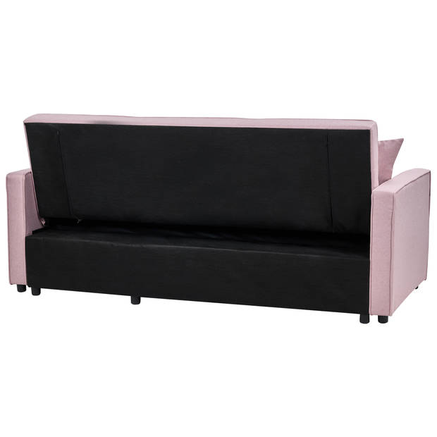 Beliani GLOMMA - Slaapbank-Roze-Polyester