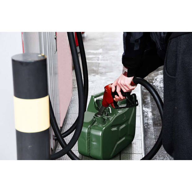 Green Series - Metalen Jerrycan - 10 Liter - Legergroen