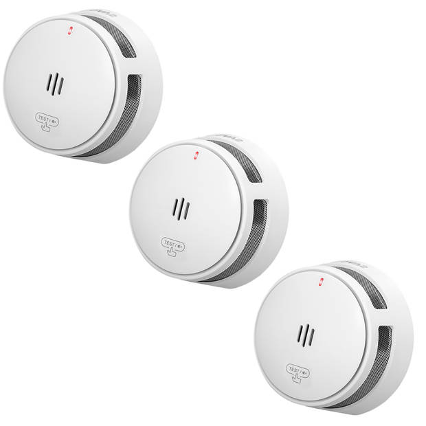 SAVS S10 Rookmelder Standalone 10 jaar 3-pack