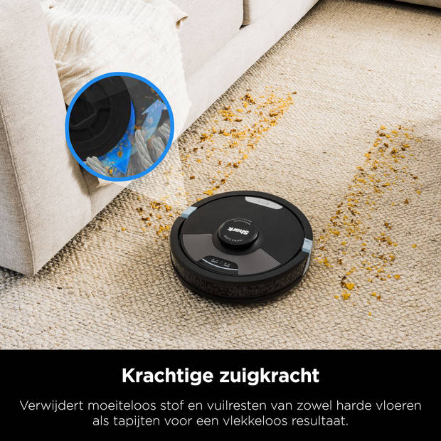 Shark 2-in-1 Robotstofzuiger met Dweilfunctie - Clean Edge Technologie - Robotstofzuiger - RV2620WDEU