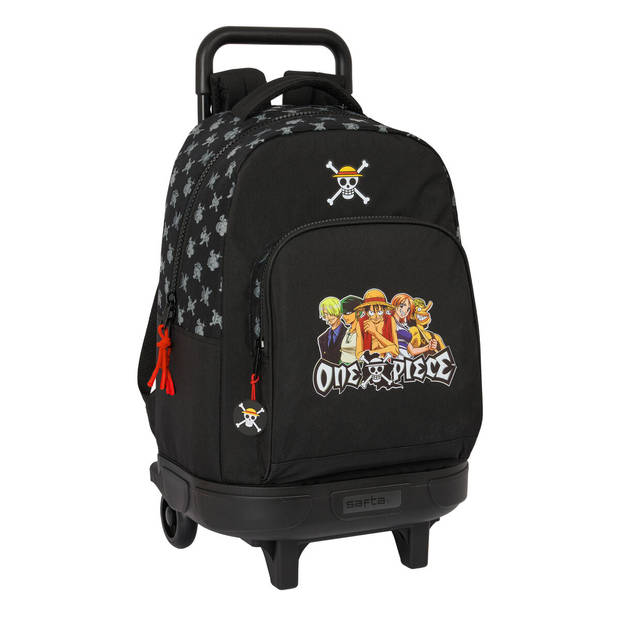 Schoolrugzak met Wielen One Piece Zwart 33 x 45 x 22 cm