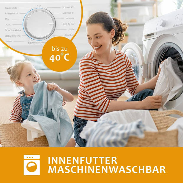 ProfiCare FW 3058 - Voetenwarmer - Voetenzak met instelbare temperatuur- Grijs - Machine wasbaar.