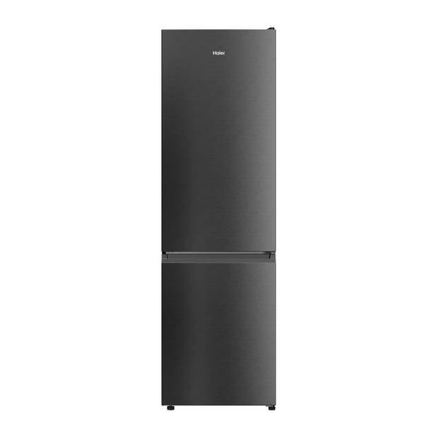 HAIER HDW1620DNPD Koel- en vriescombinatie - Energieklasse D - 377 L - Donker RVS