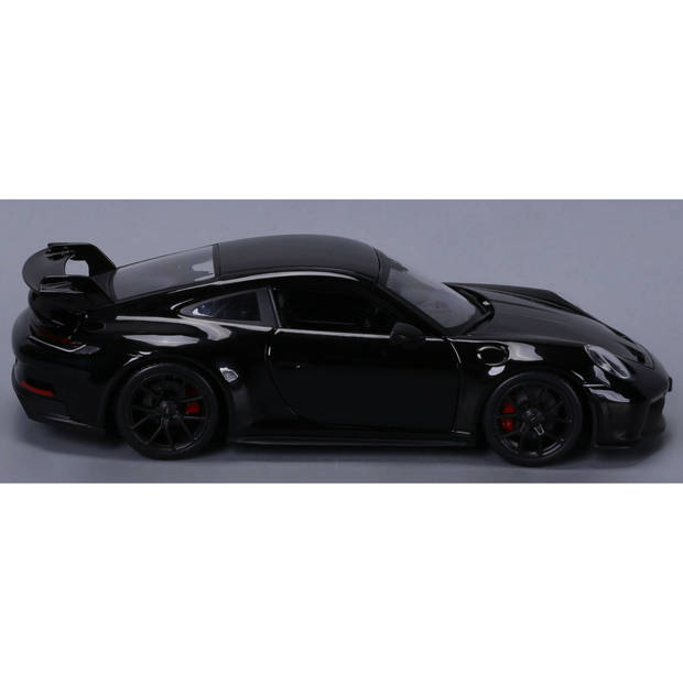 Bburago modelauto Porsche 911 GT3 - zwart - schaal 1:24 - Speelgoed auto's