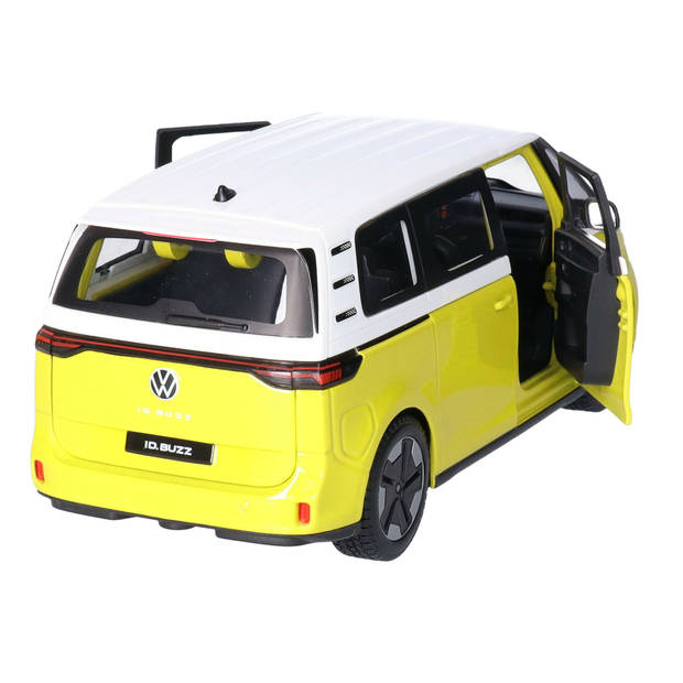 Modelauto/speelgoedauto Volkswagen ID. Buzz 2023 schaal 1:24/20 x 8 x 8 cm - Speelgoed auto's