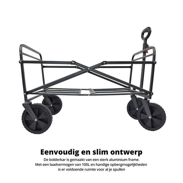 FlinQ Folding Wagon 100L