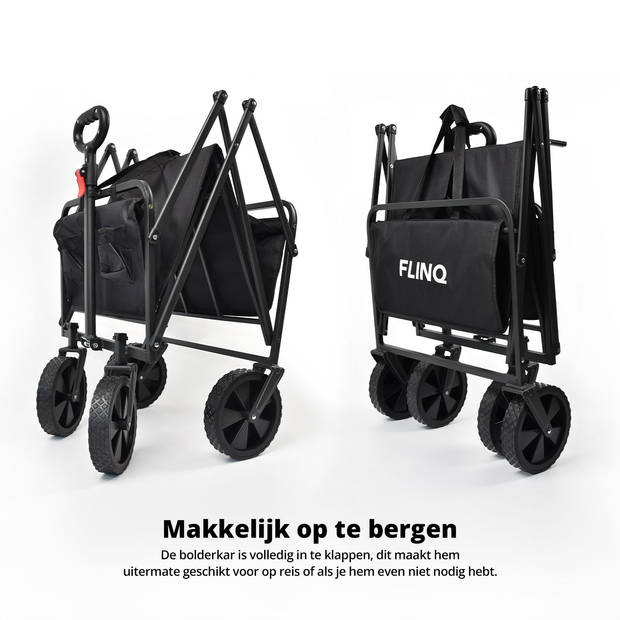 FlinQ Folding Wagon 100L