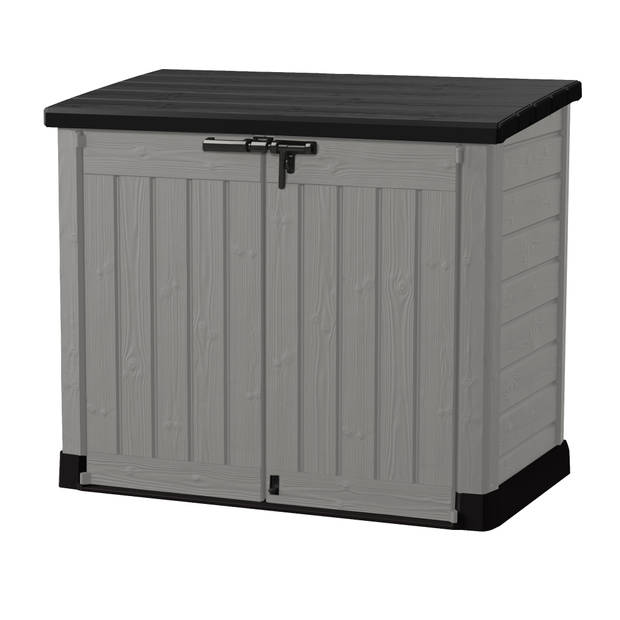 Keter Store It Out Max Opbergbox - 1200L - 145,5x82x125cm - Grijs/Zwart