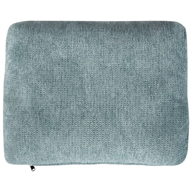 Beliani ARTHEZE - Chaise longue-Blauw-Polyester