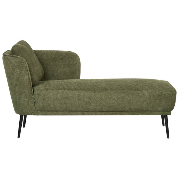 Beliani ARTHEZE - Chaise longue-Groen-Polyester