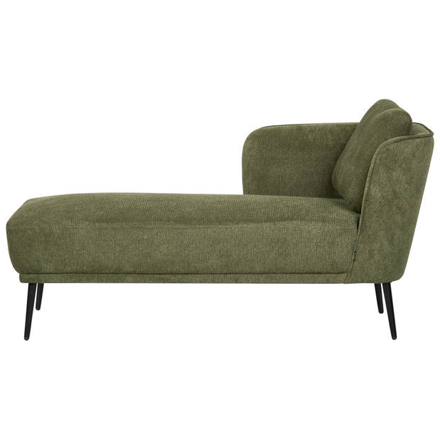 Beliani ARTHEZE - Chaise longue-Groen-Polyester