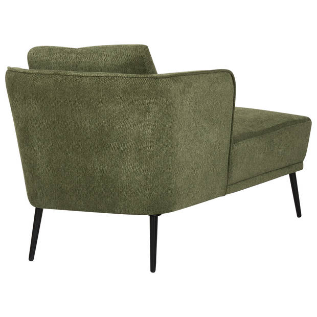 Beliani ARTHEZE - Chaise longue-Groen-Polyester