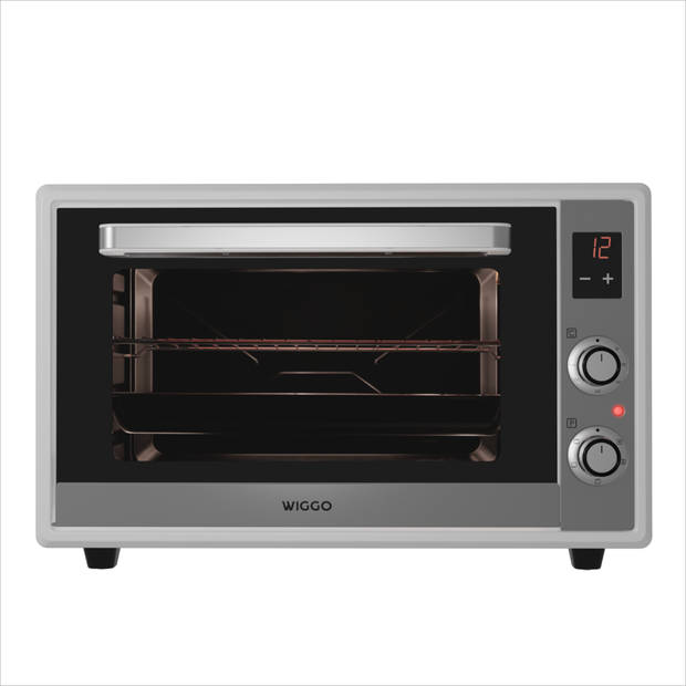 Wiggo WMO-E657(W) - Vrijstaande oven - 65 liter - Wit