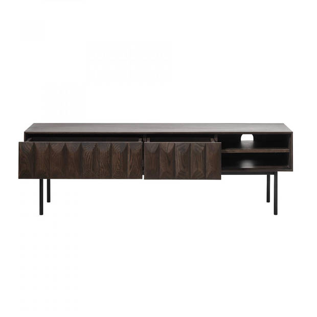 Magnus eiken tv-meubel - 160 cm - espresso