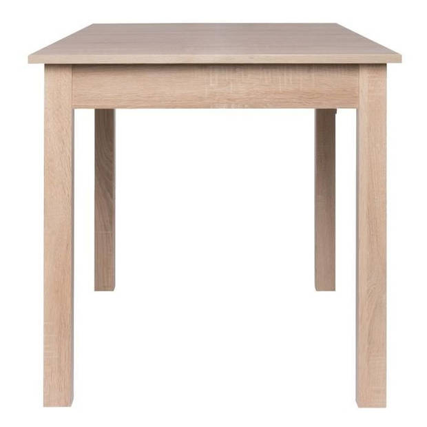 COBURG Uitschuifbare eettafel van 6 tot 10 personen Klassiek eiken decor - L 137-177 xl 80 cm