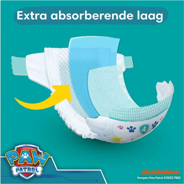 Pampers Baby-Dry - Paw Patrol-editie - Maat 6 (13kg-18kg) - 164 Luiers - Maandbox